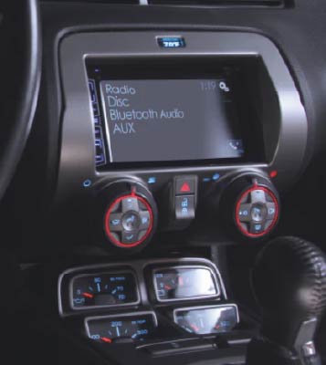  RPK5-GM4102 / 2010-15 Chevy Camaro complete radio replacement kit w Climate controls